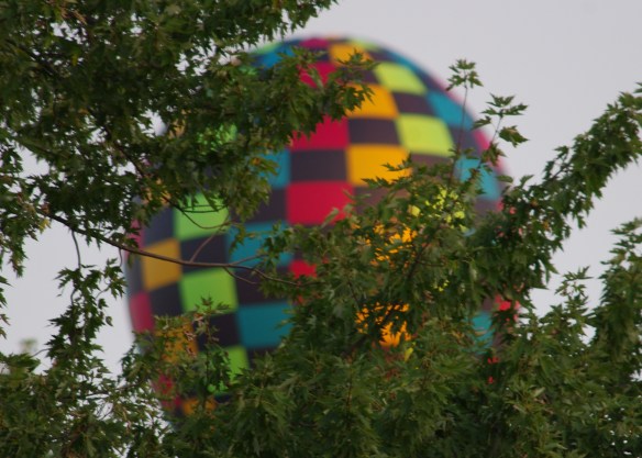 Out of focus balloon